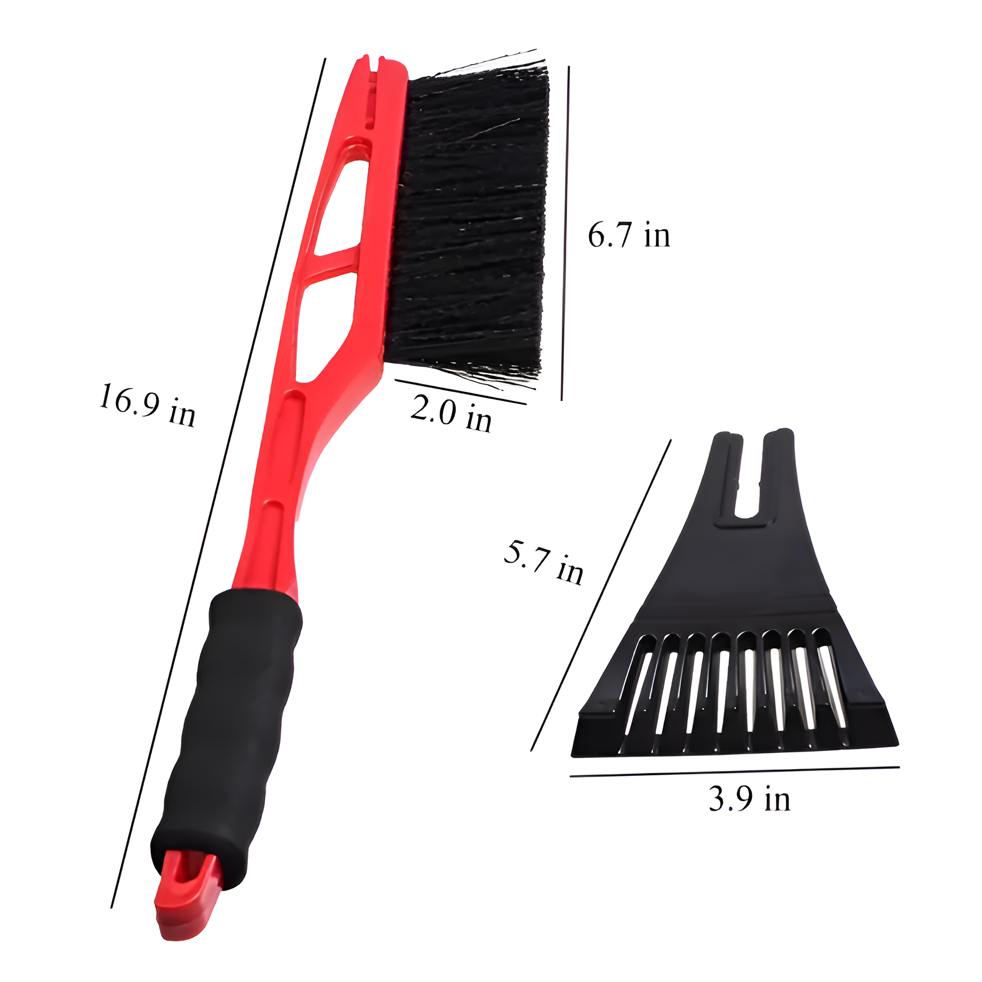 2-In-1 Snow Brush And Ice Scraper 3