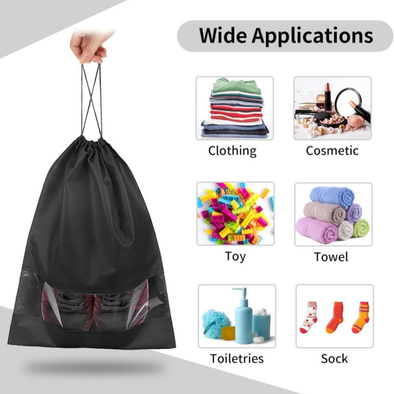 Footwear Bags Waterproof And Dustproof Travel Shoes Tote 1