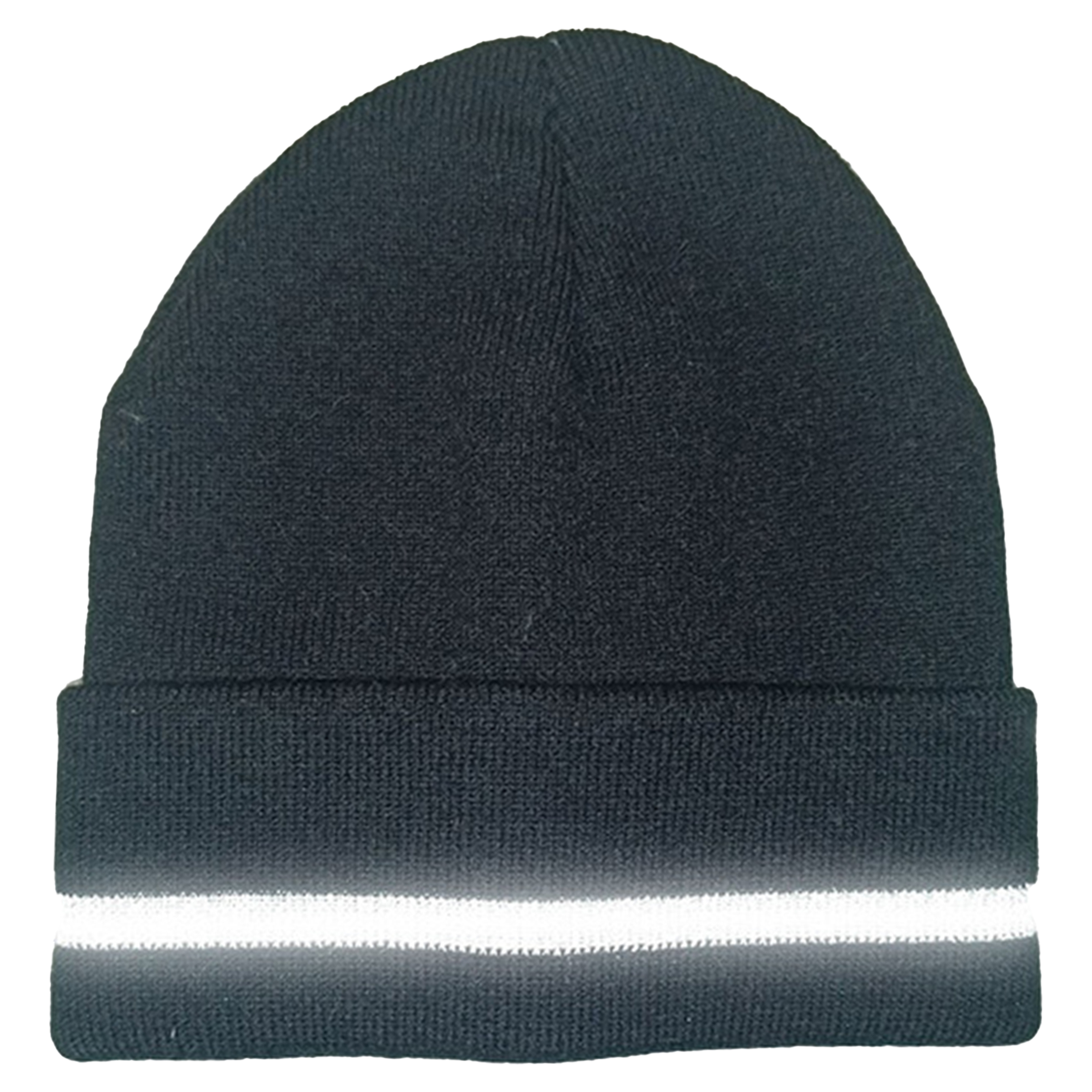 Acrylic Warm Reflective Strip Yarn Hat 5