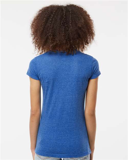 Women's Poly-Rich V-Neck T-Shirt - 244 20