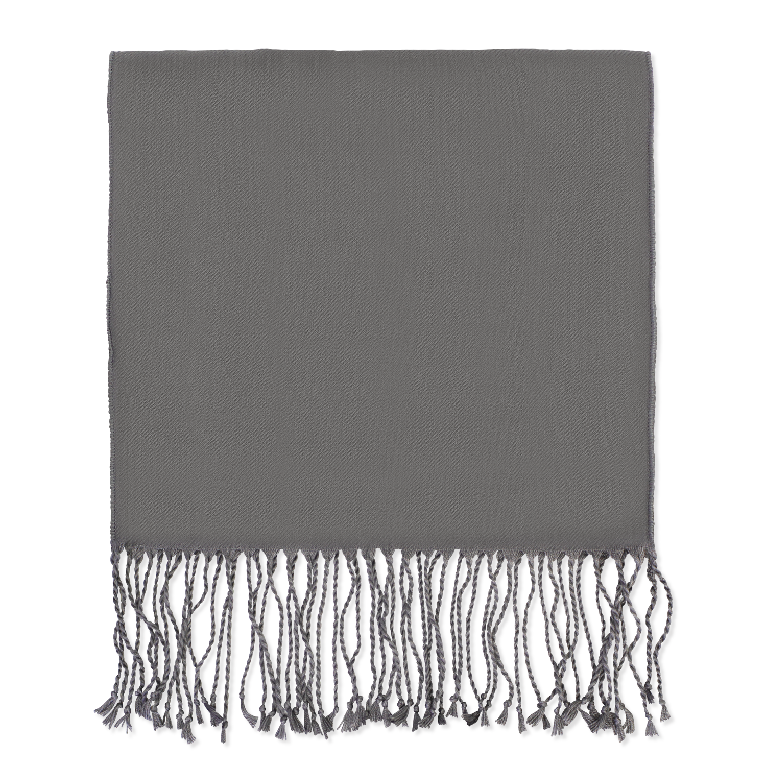 Gray Bamboo Winter Scarf 2