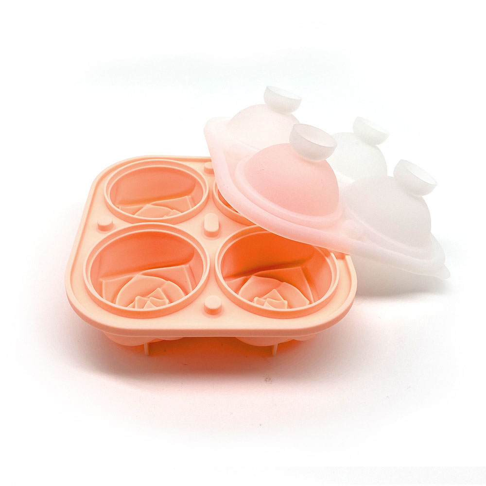 Rose Shaped Ice Cubes - Novelty Drink Tray For Chilled Drinks / Whiskey / Cocktails 4
