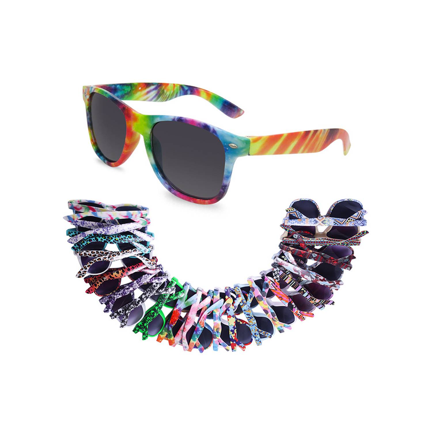 Colourful Rainbow Style Sunglasses 7