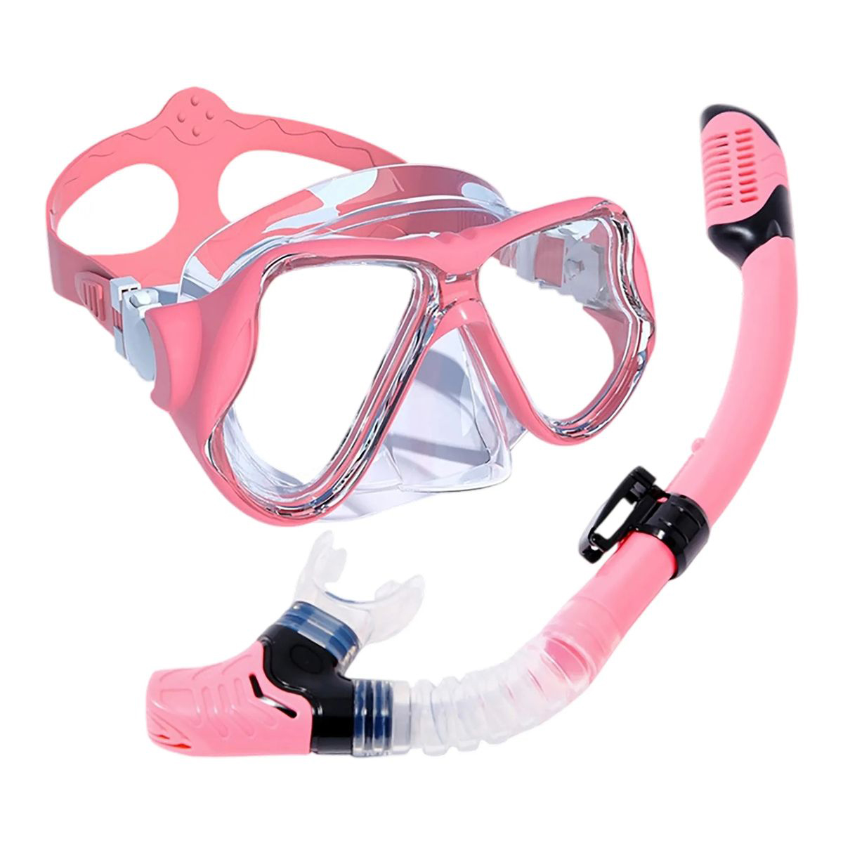 Lightweight Plastic Snorkel Set for Underwater Adventure 6