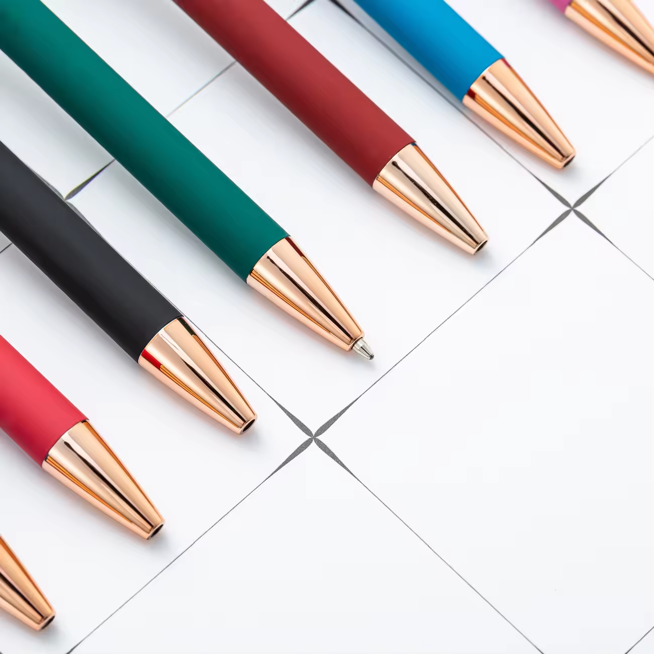 Rita Soft Touch Rubber Ballpoint pen with Stylus 3