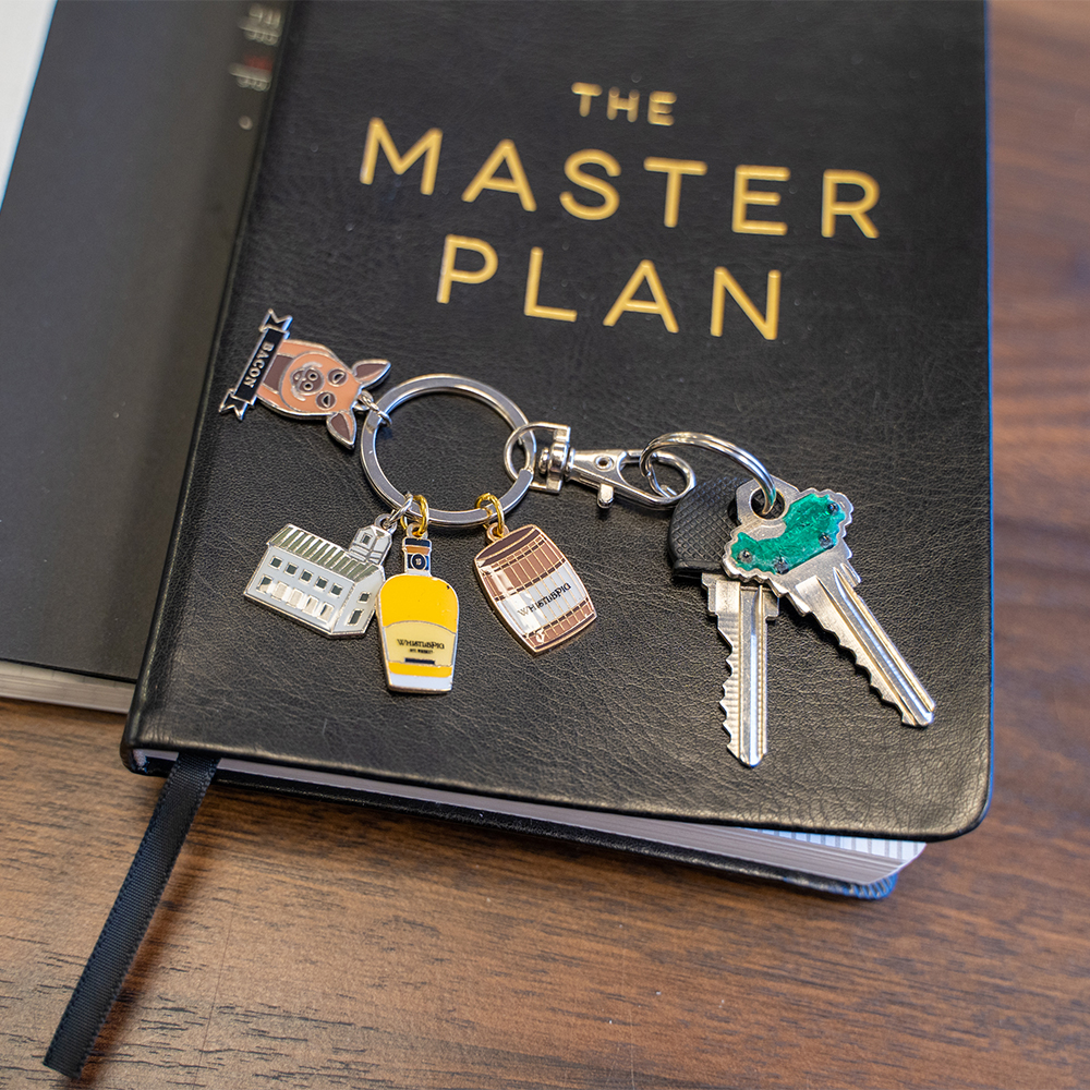Diestruck Charm Keychain: 4 Charms 3