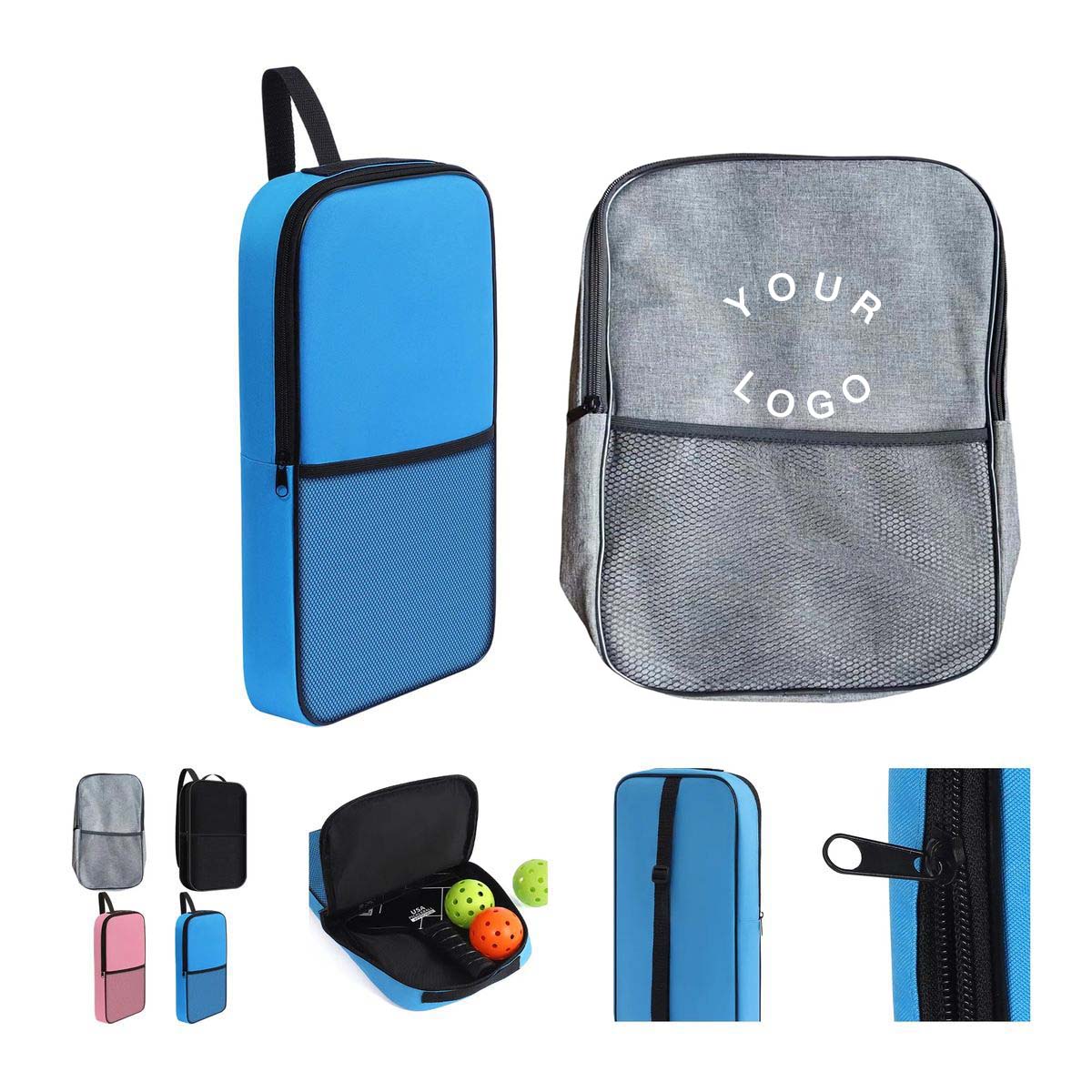 Pickleball Paddle Bag for Storage and Travel 4