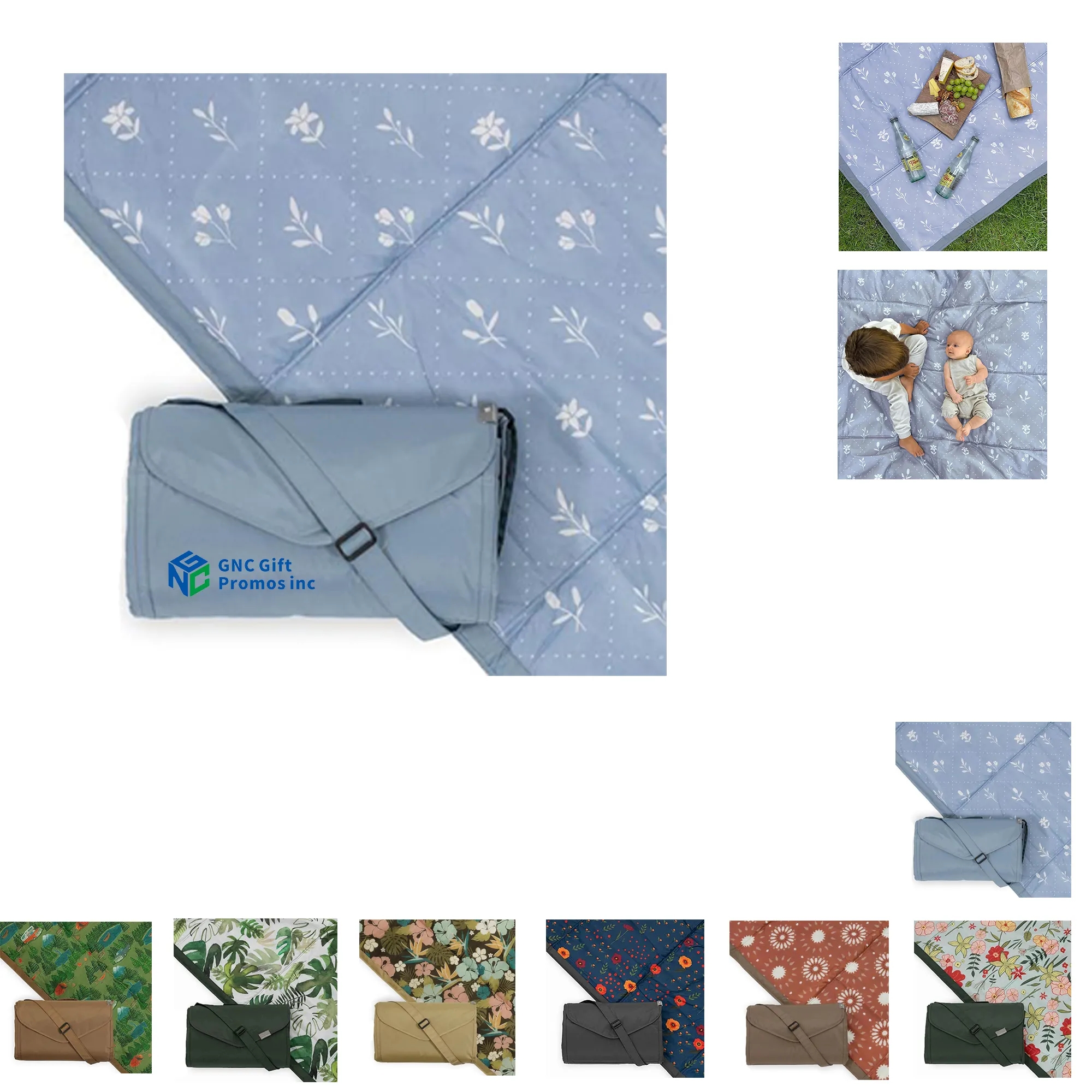 Foldable Portable Camping Mat 84" x 60" 6