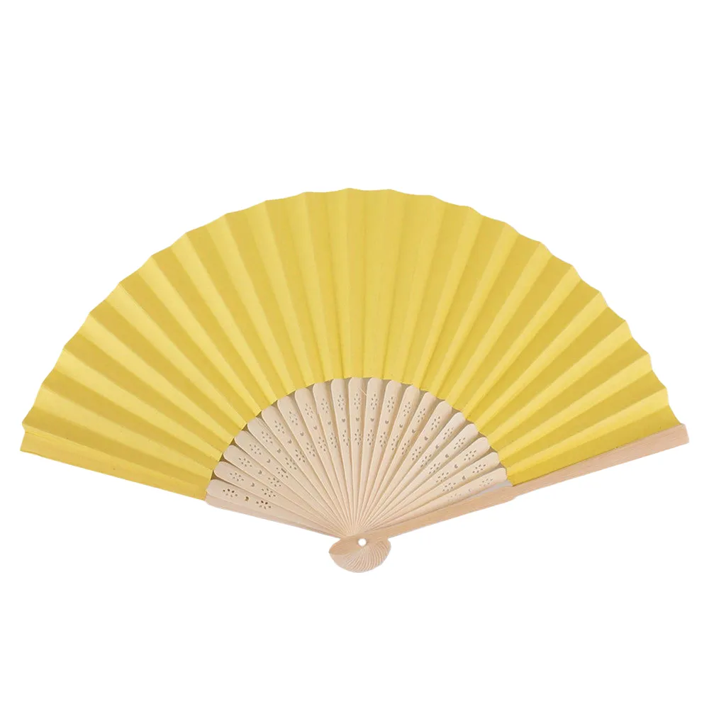 Folding Paper Fan Lightweight 15.4 Inch 3