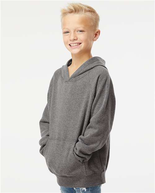 Youth Lightweight Special Blend Raglan Hooded Sweatshirt - PRM15YSB 5