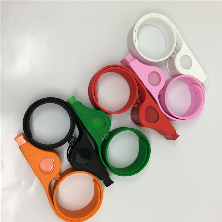 Silicone Slap Wristband Whistle 8