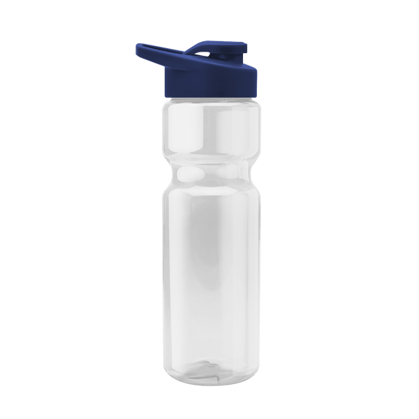 Blazer 28oz Transparent Bike Bottle w/Drink-thru Lid 818