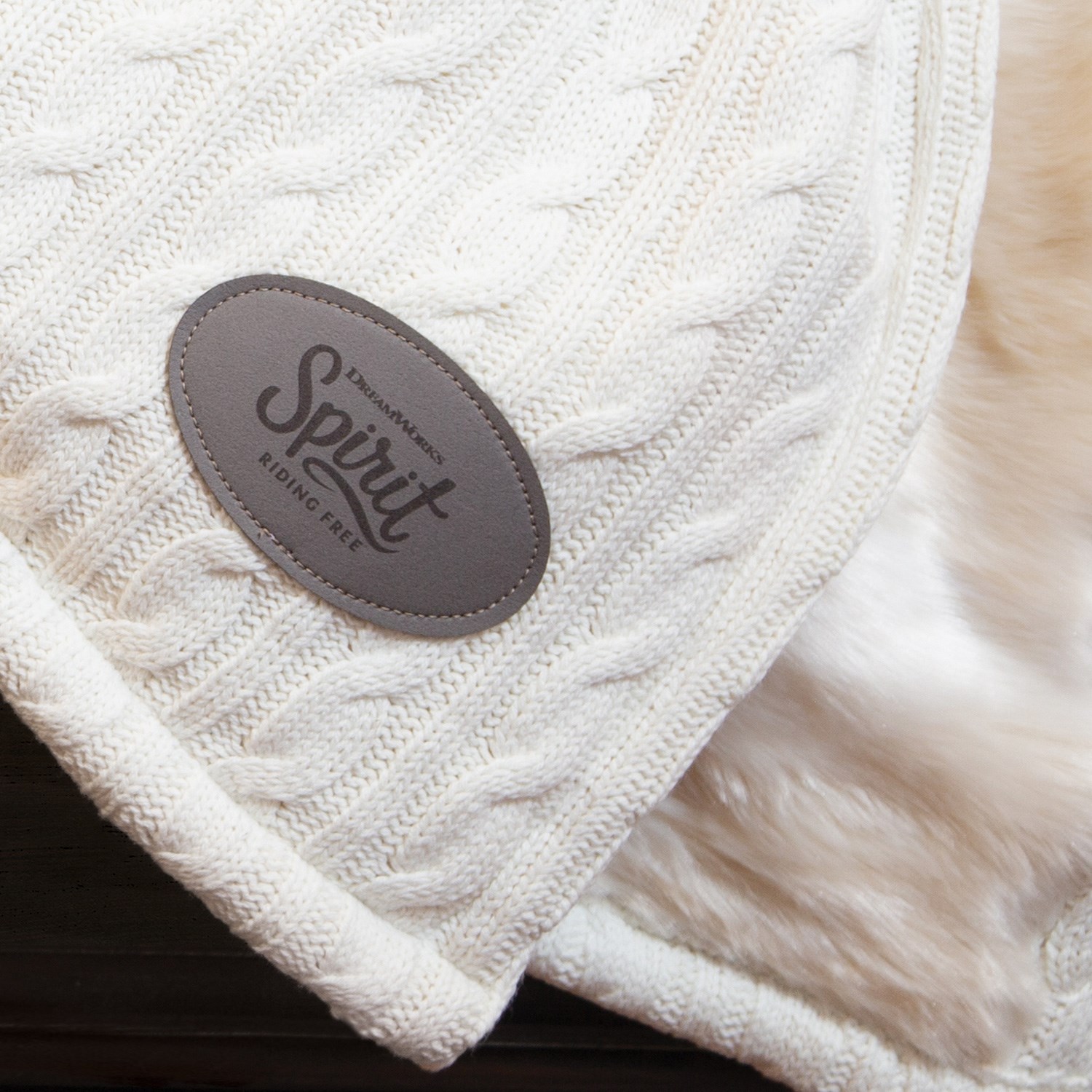 Premium Cable Knit Cotton Throw