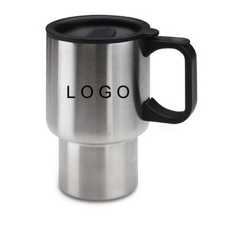 16 Oz. Stainless Steel Travel Mug 2