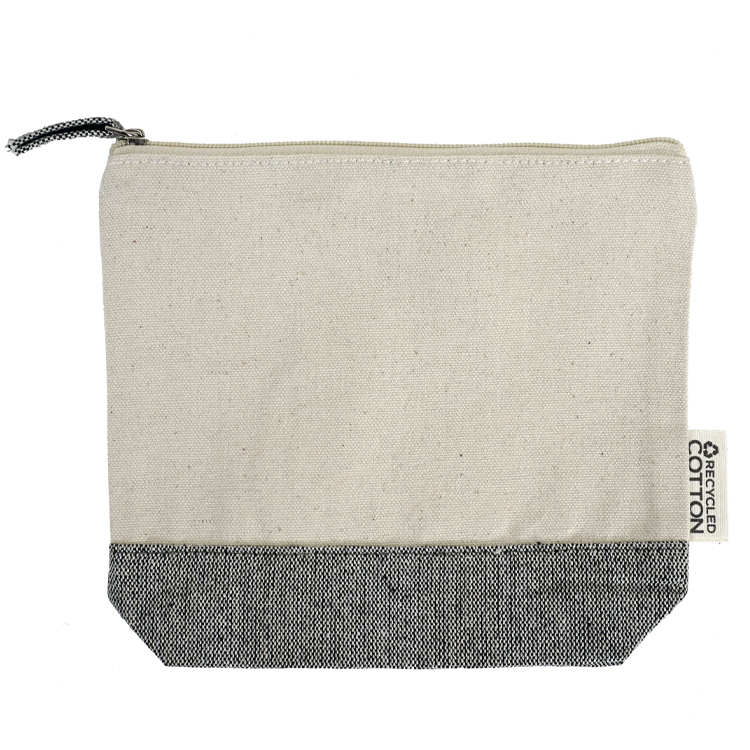 Baltimore Recycled Cotton Two Tone Everyday Pouch 9
