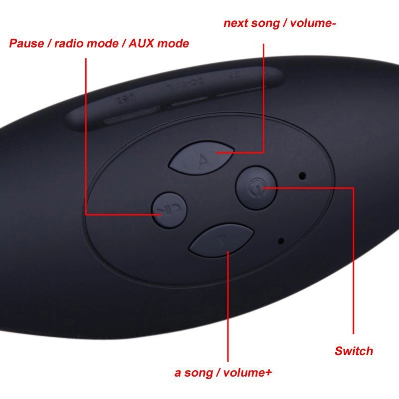 Mini Football Shape Wireless Speaker 5