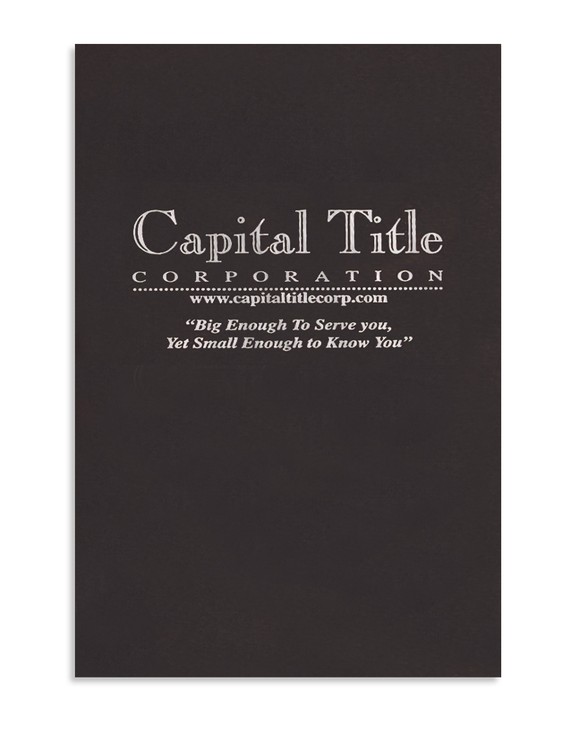 Legal Size Presentation Folders with Foil Stamped Imprint 4