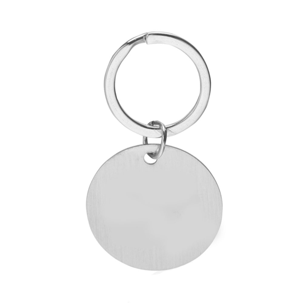 Chrome Round Keychains 2