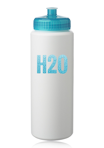 32 oz. HDPE Plastic Sports Water Bottles 6