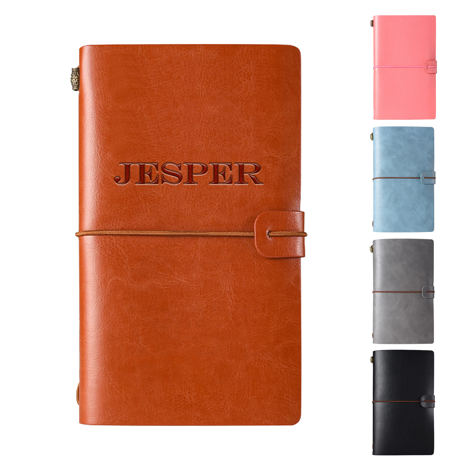 Vintage Refillable PU Leather Writing Travelers Notebook