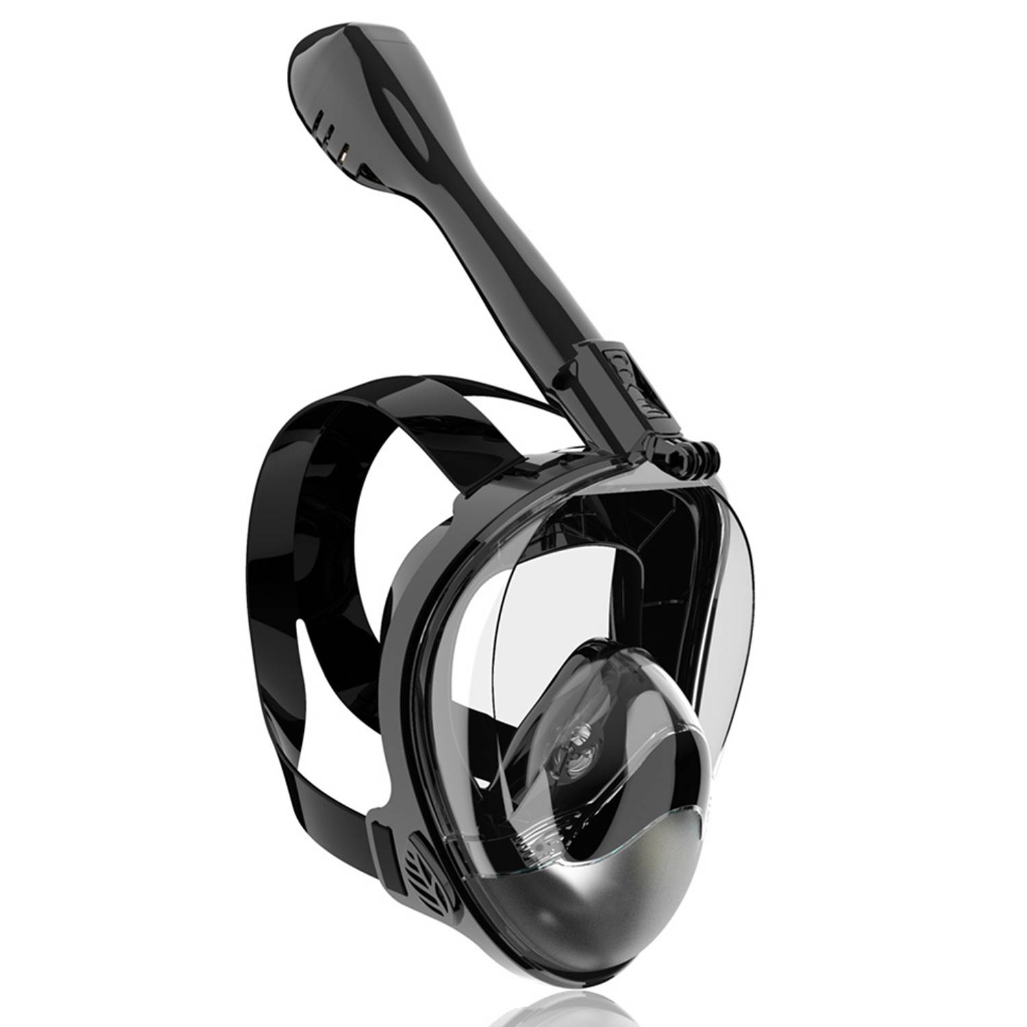 Full Face Snorkel Mask with Camera Mount & Anti-Fog Design 1