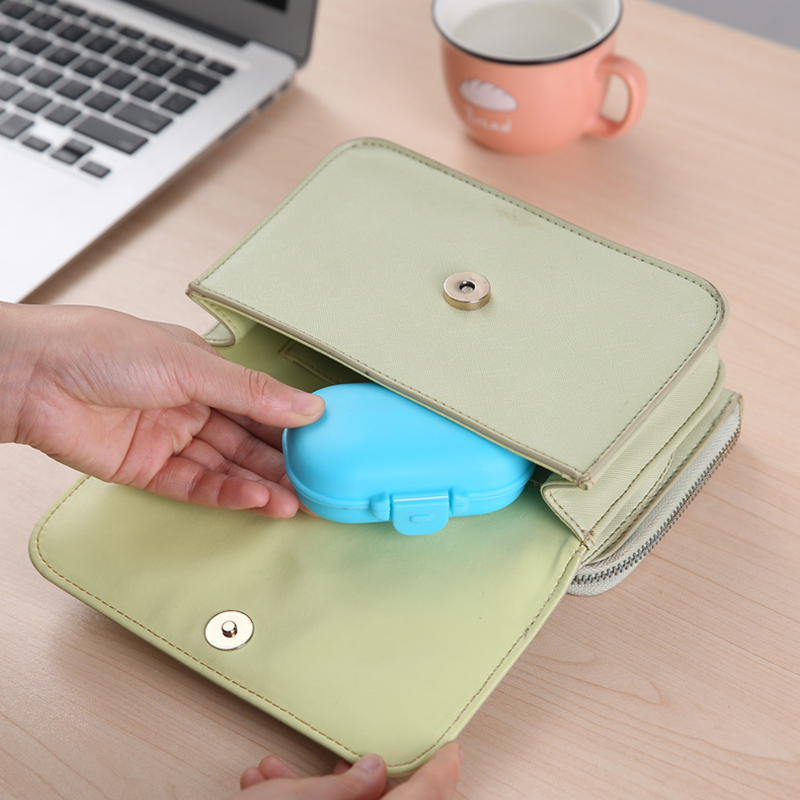 4 Compartments Portable Pill Box 9