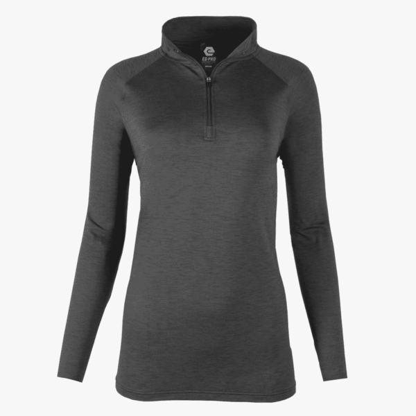 #L216 / Imperial Space Dye Women's Long Sleeve 1/4 Zip 3