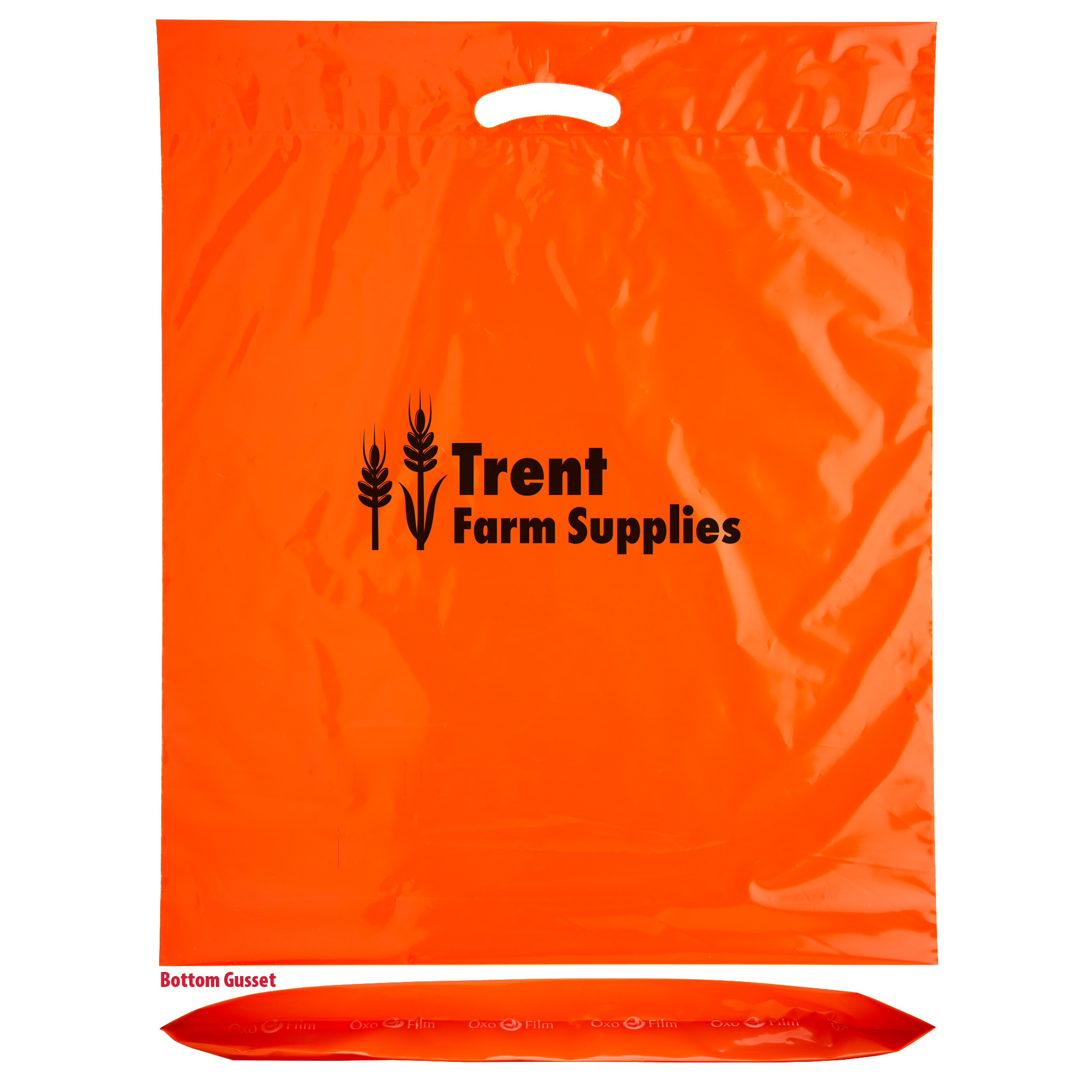 Oxo-Reusable Plastic Fold Over Die Cut Bag 6