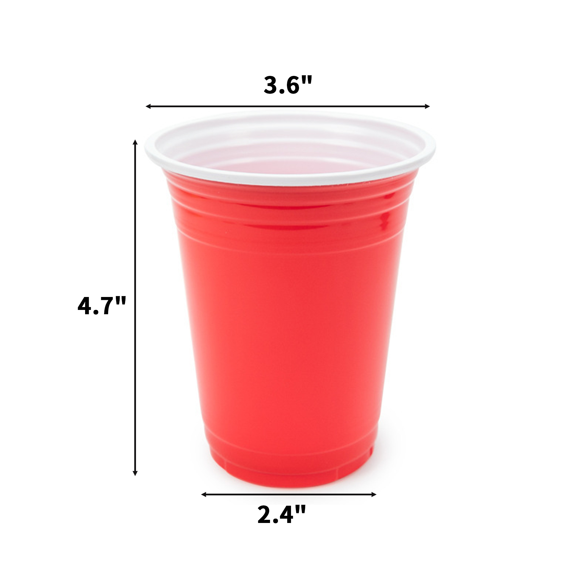 PP Material Sixteen Ounce Disposable Party Cup 9
