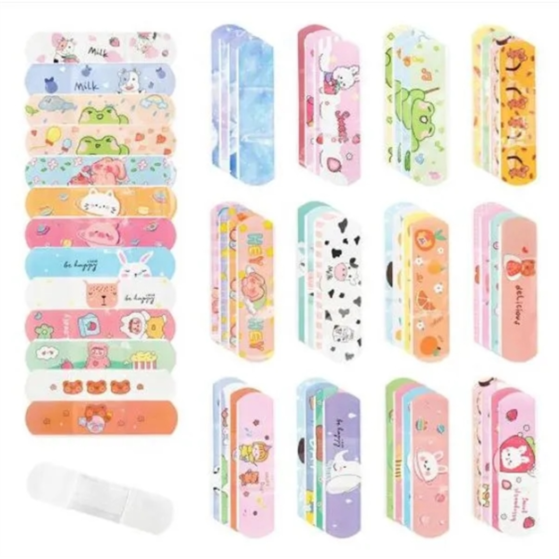 Custom Printed Colorful Bandages
 1