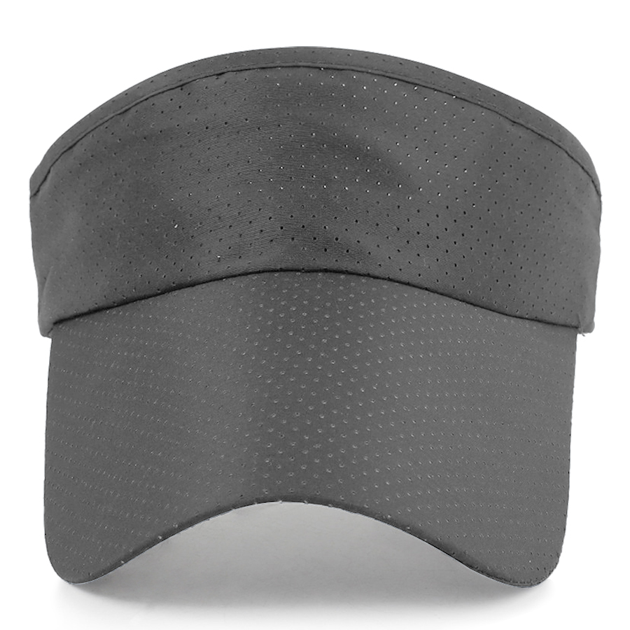 Stock Solid Color Perforated Polyester Visor 32