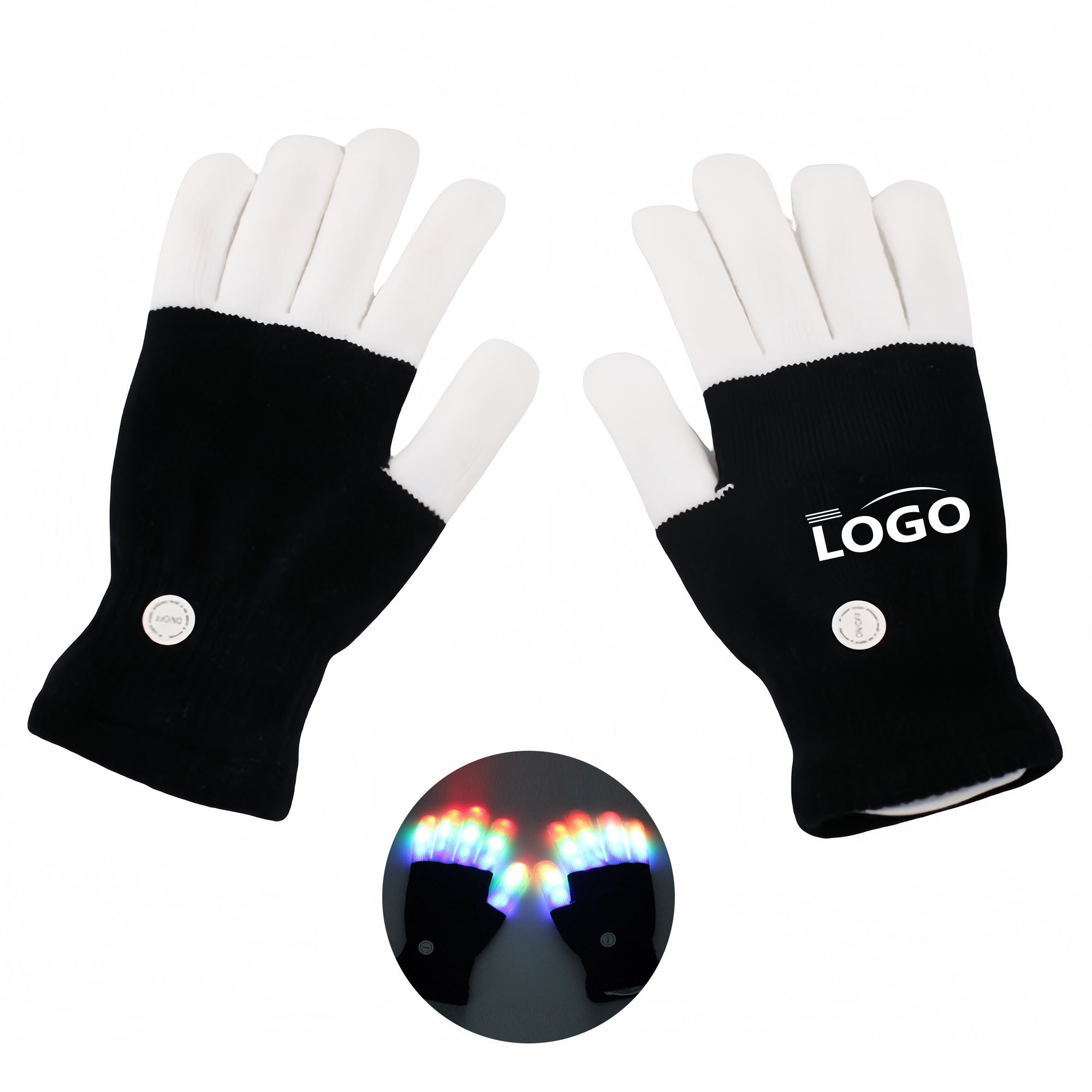 LED Light-Up Party Gloves 5