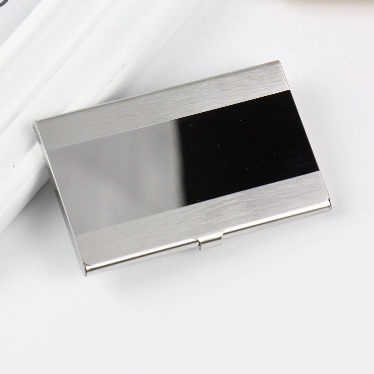 Custom Stainless Steel Business Card Holder 2