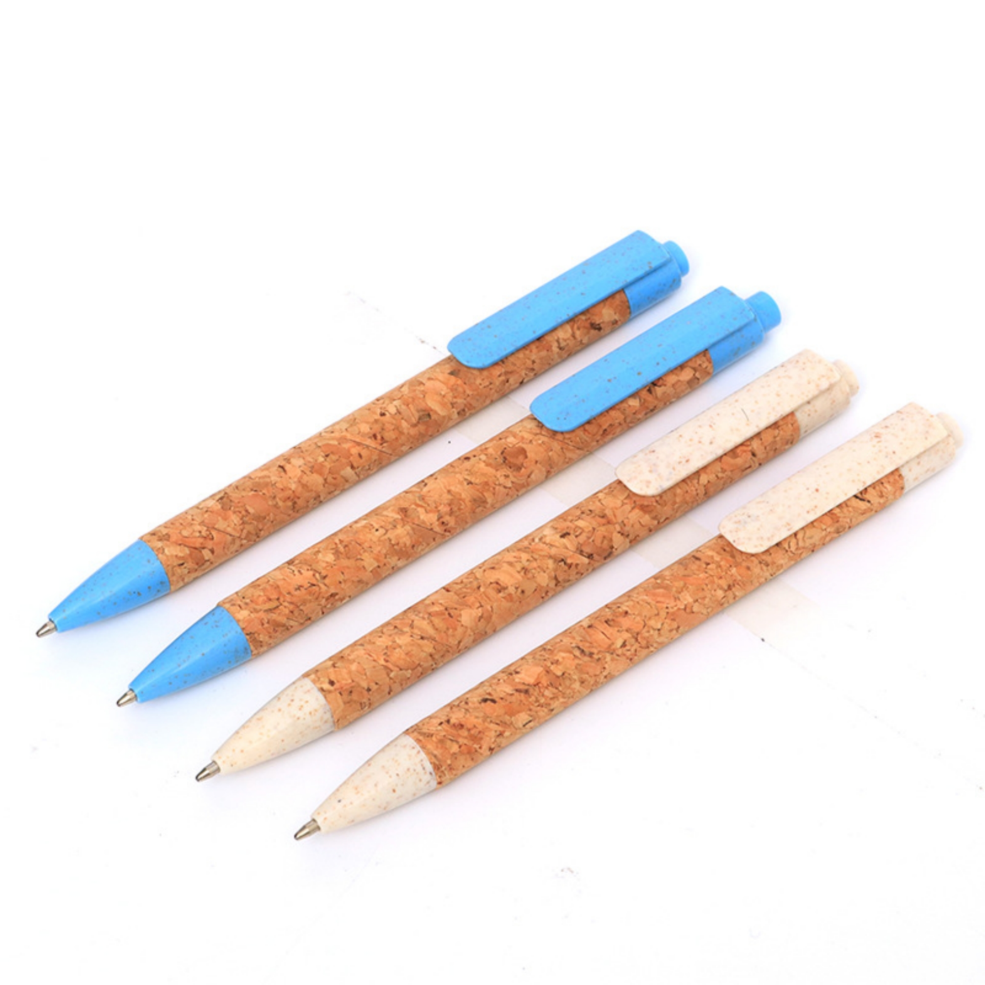 Recycled Cork Ballpoint Writing Black Ink 4