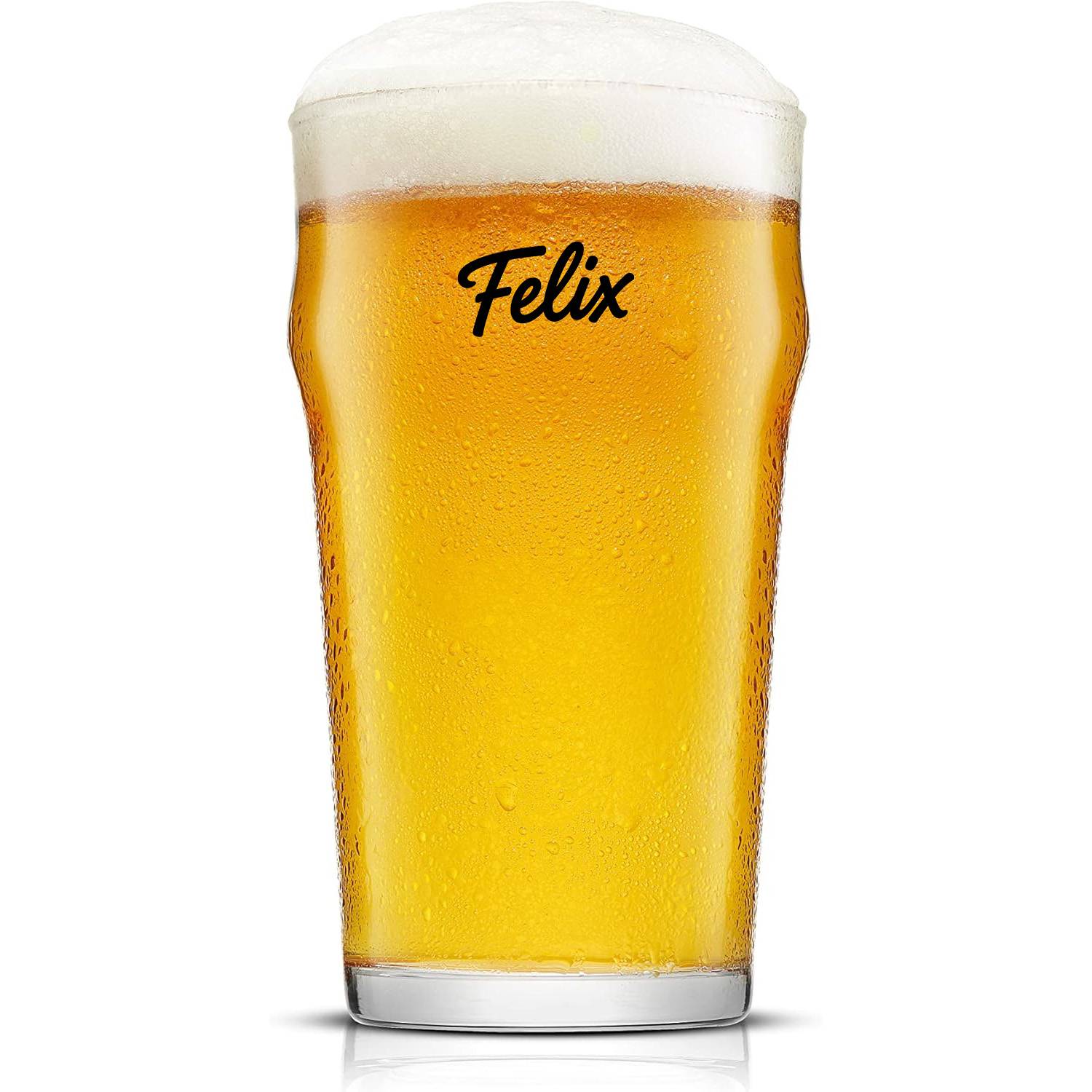 17oz Lead Free Pint Style Craft Beer Glasses 2