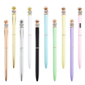 Crystal Pineapple Metal Pen 20