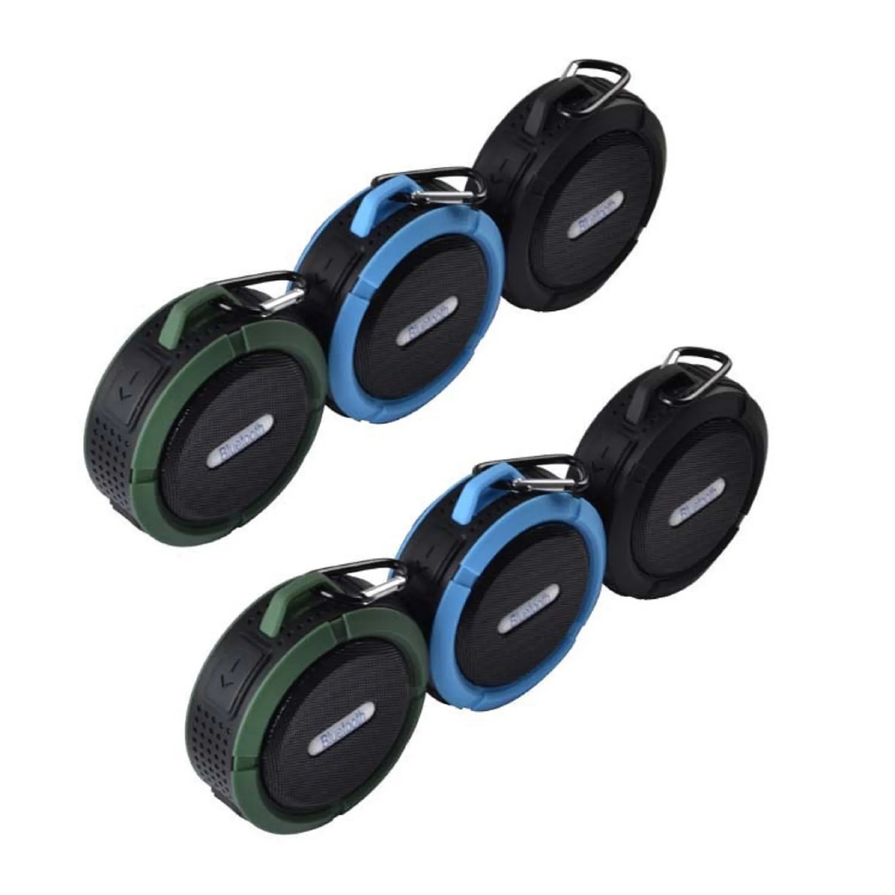 C6 Waterproof Wireless Speaker with Carabiner 6