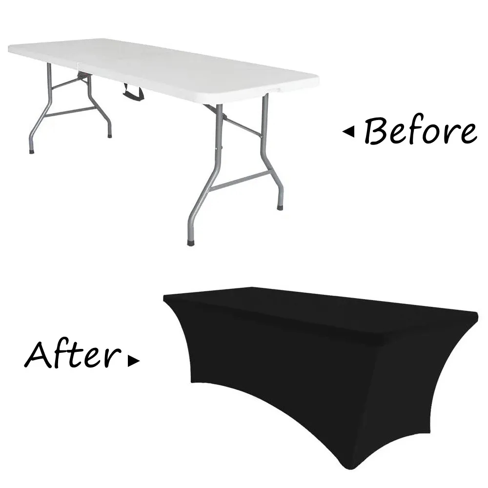 Premium 8ft Stretch Table Cover 3