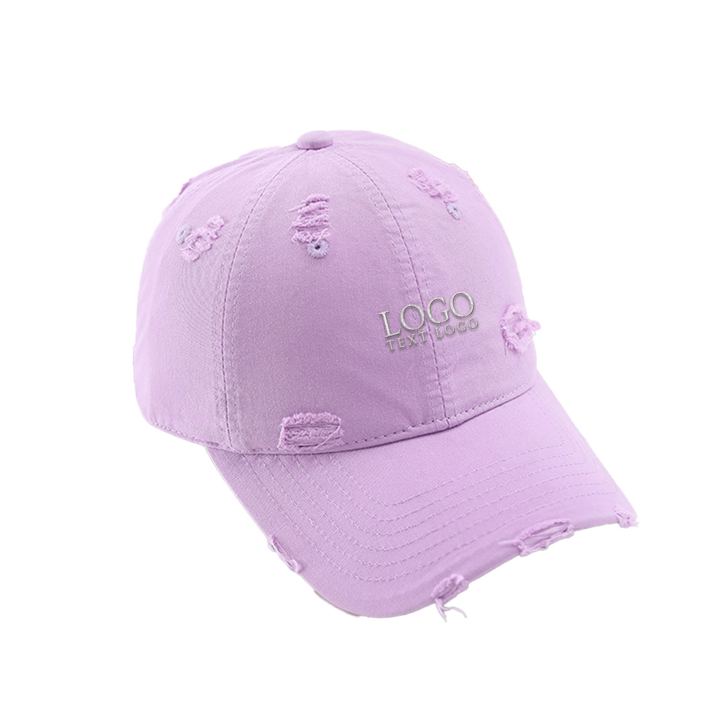 Vintage Custom Embroidery Old Hole Dad Hat 4