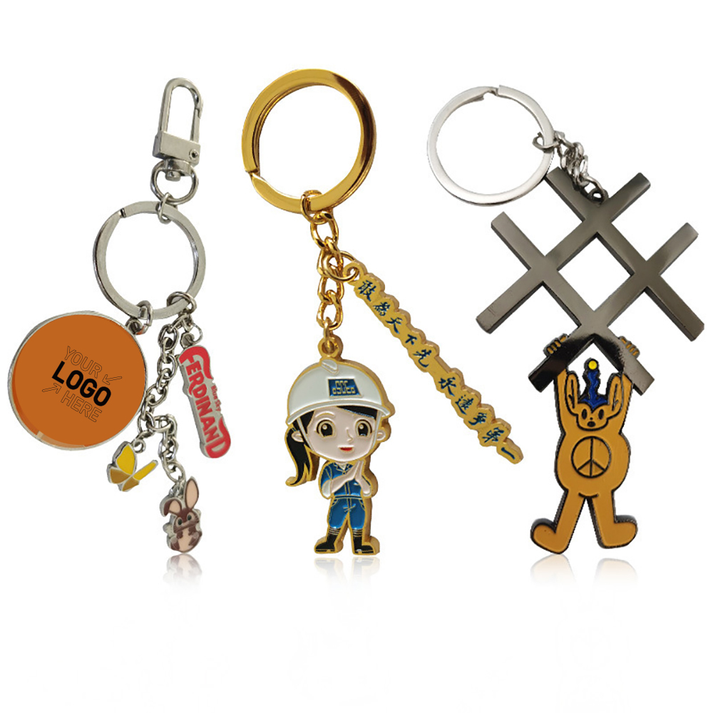 Cartoon Keychain for Kids Party Favors