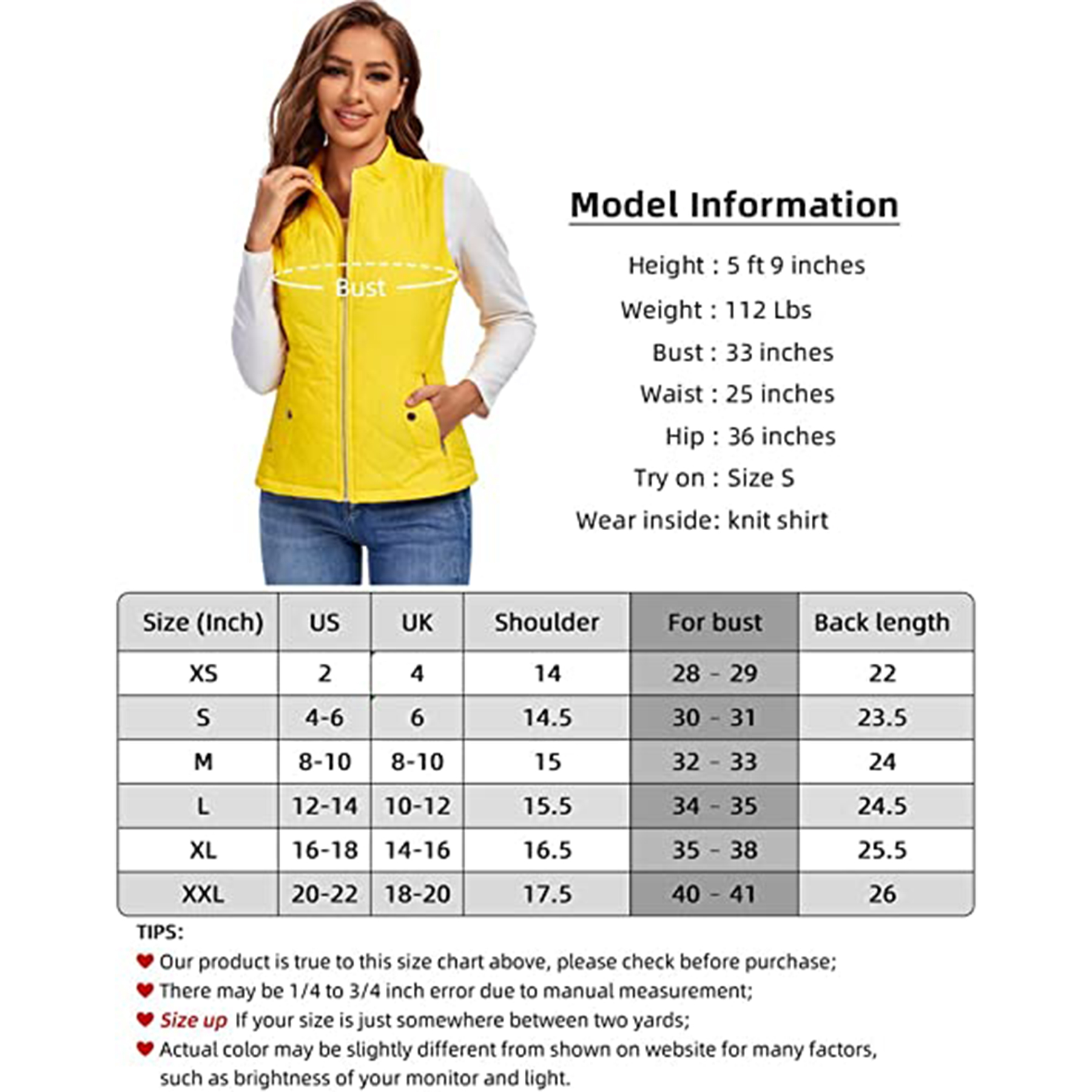 Women's Quilted Vest 2