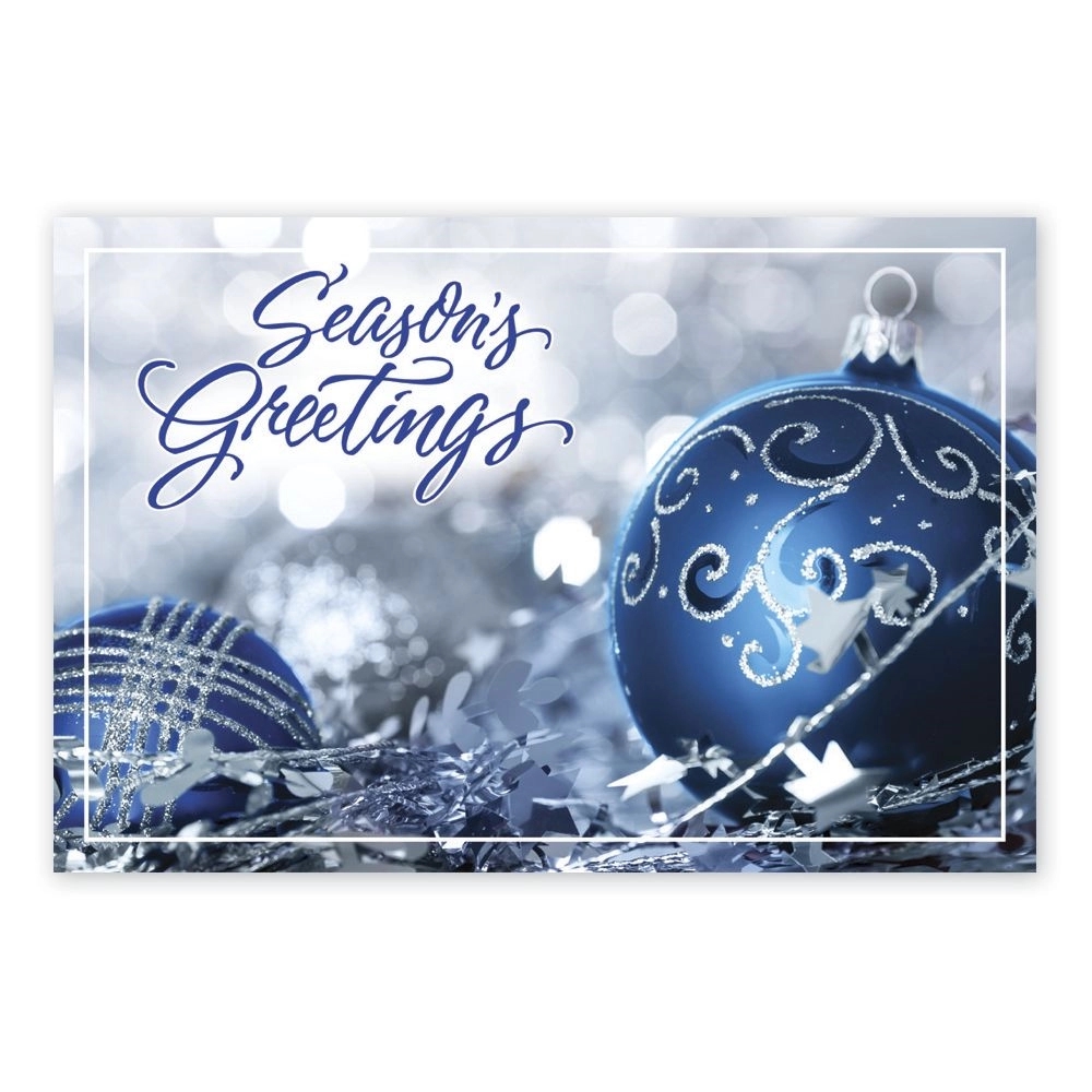 Nestled In Silver Holiday Postcards 1