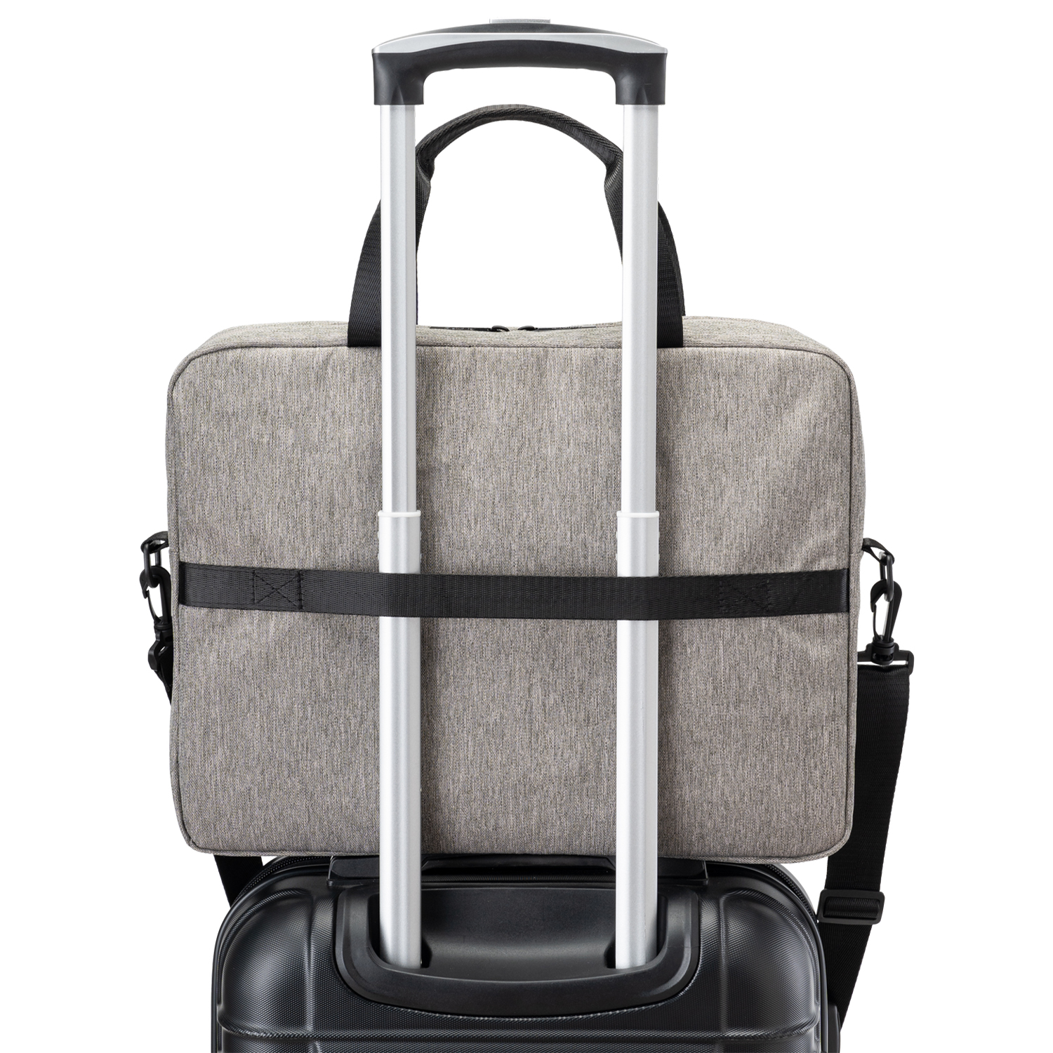 RejuVe® X-PAK Recycled Heather Modern Business 16" Laptop Brief Bag 4
