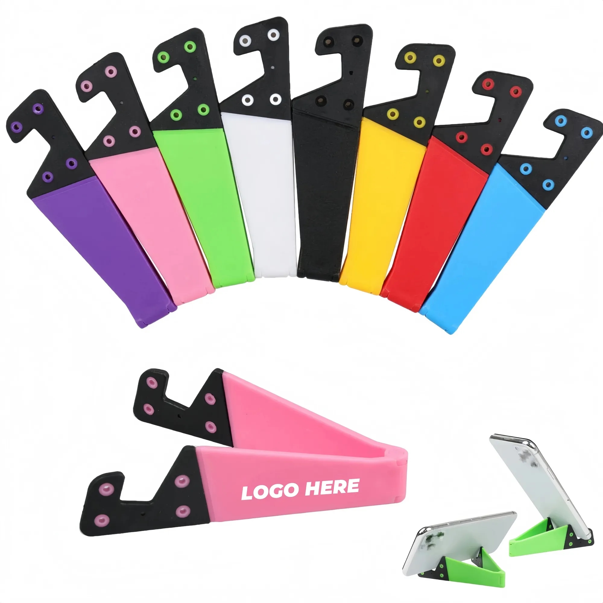 Portable Foldable V Shaped Mobile Phone Holder 4