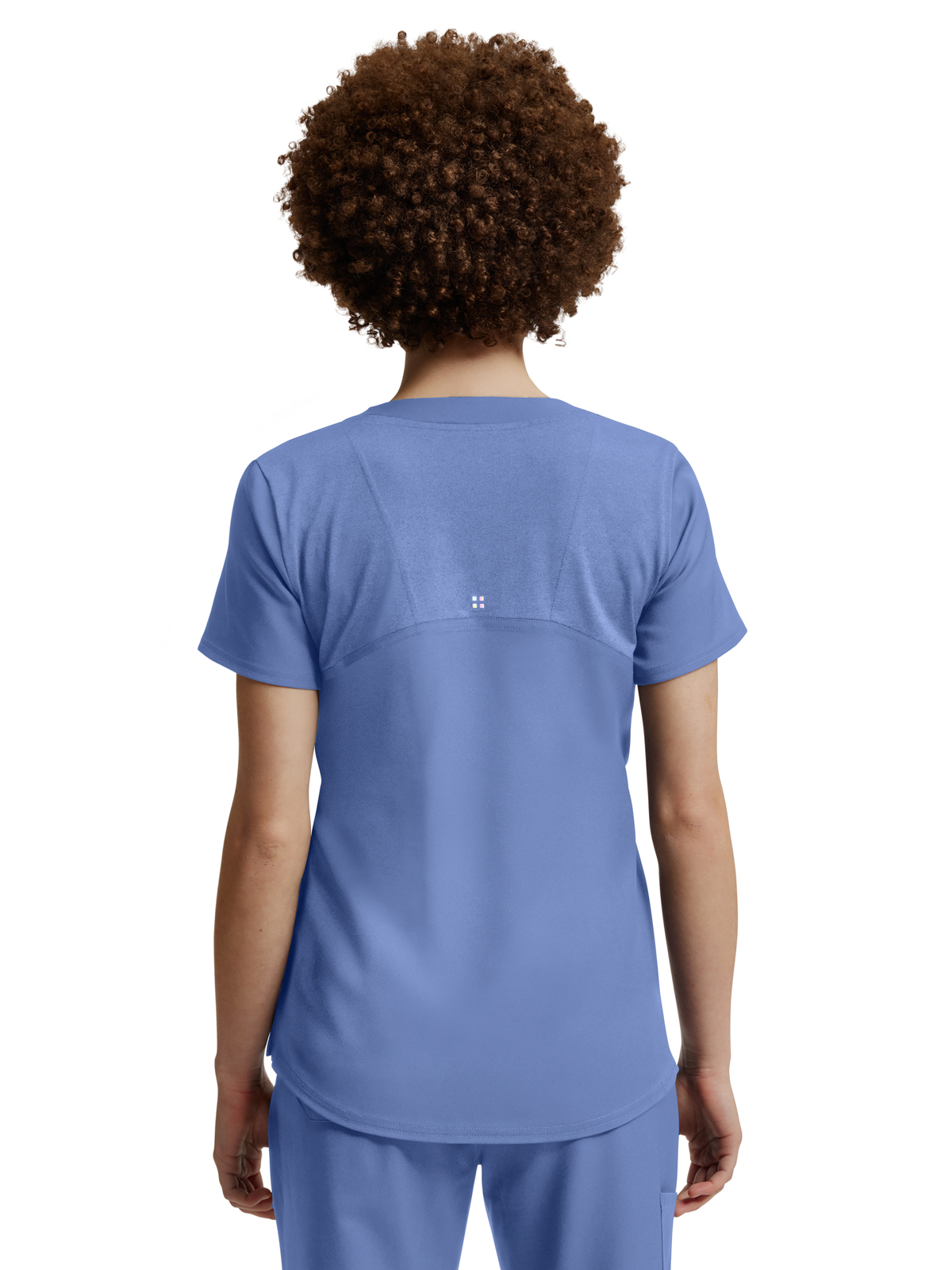 White Cross - VIBE - Women's Three-Pocket Curved V-Neckline Top 11