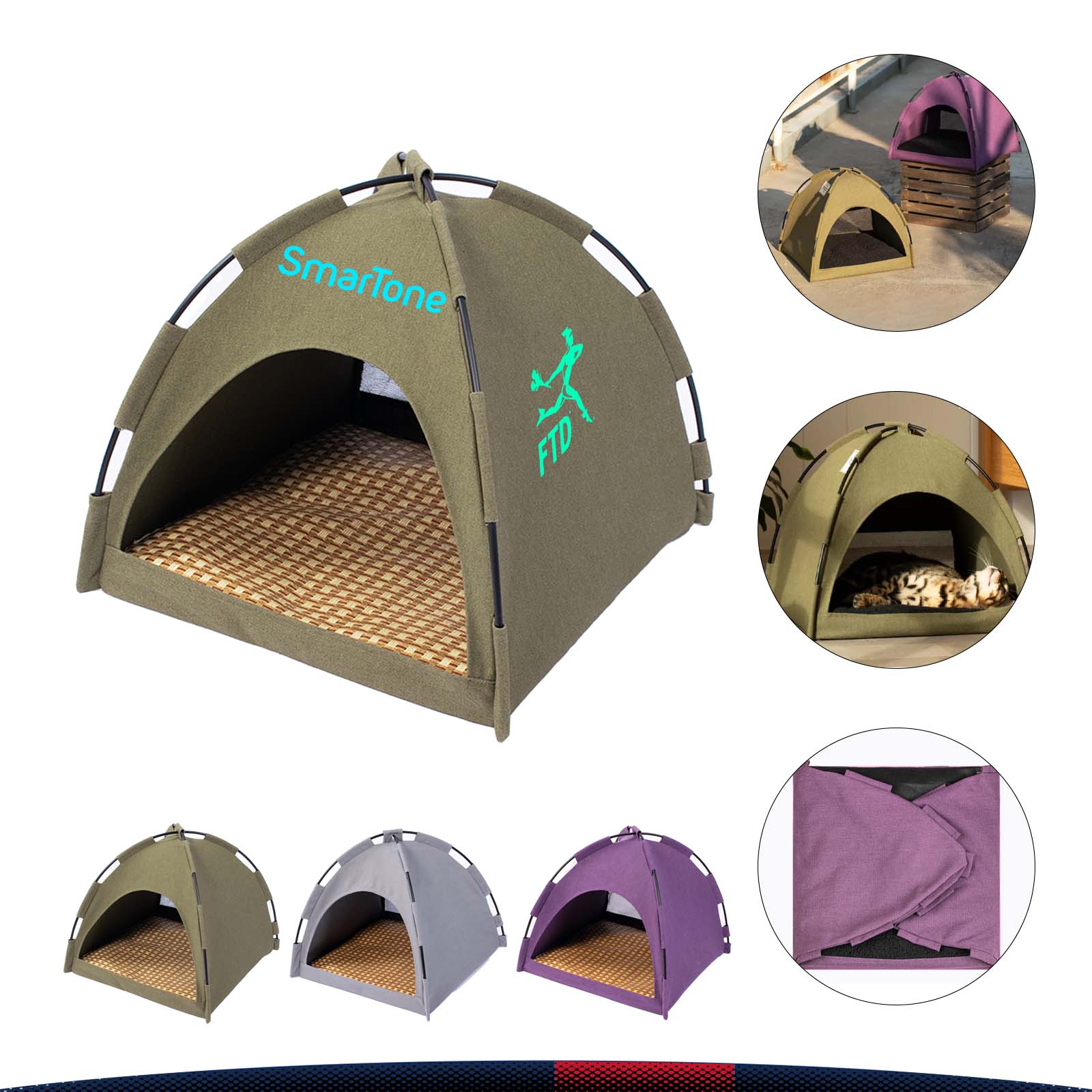 Canvas Portable Tent 2