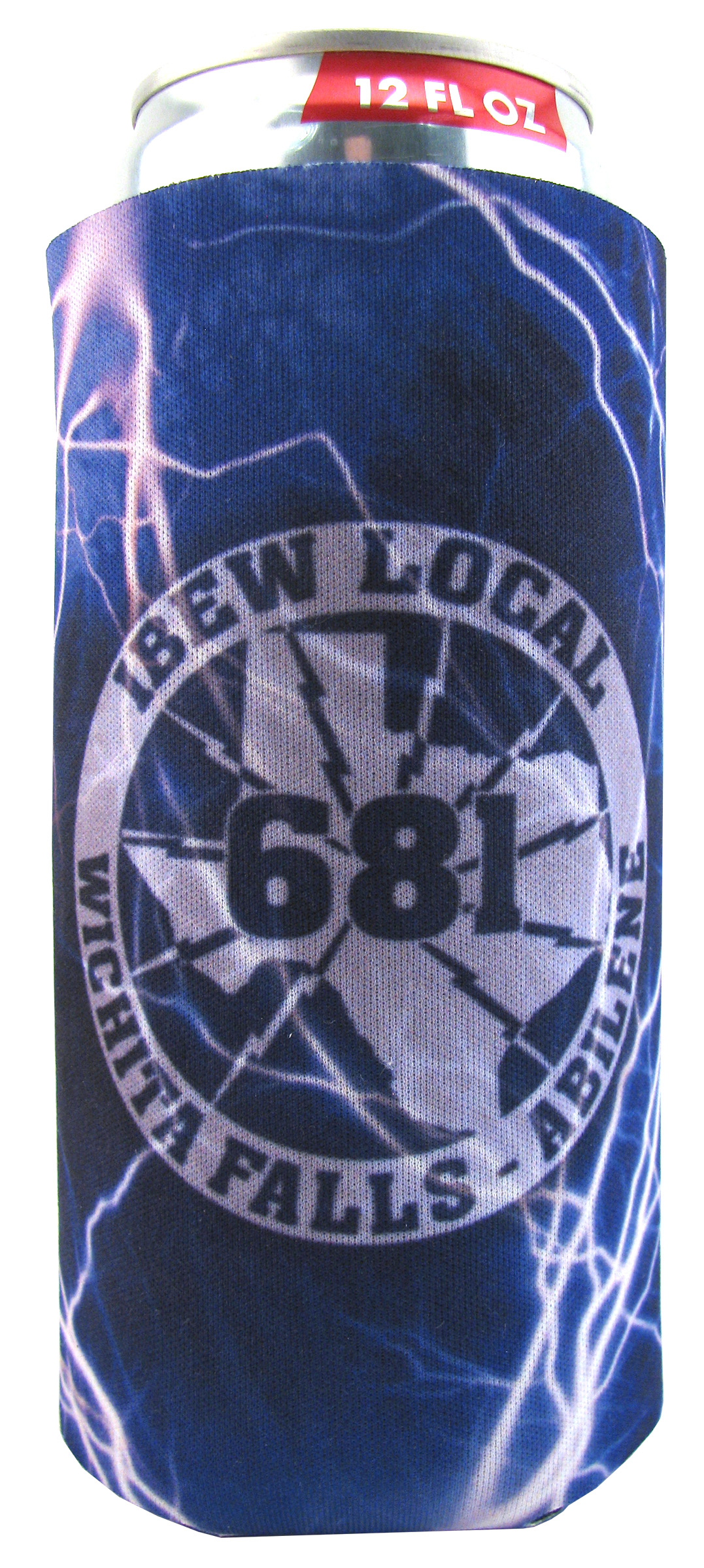 Full Color Foam Tall Can Cooler 5