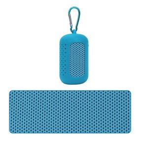 Towel With Silicone Storage Bag 18