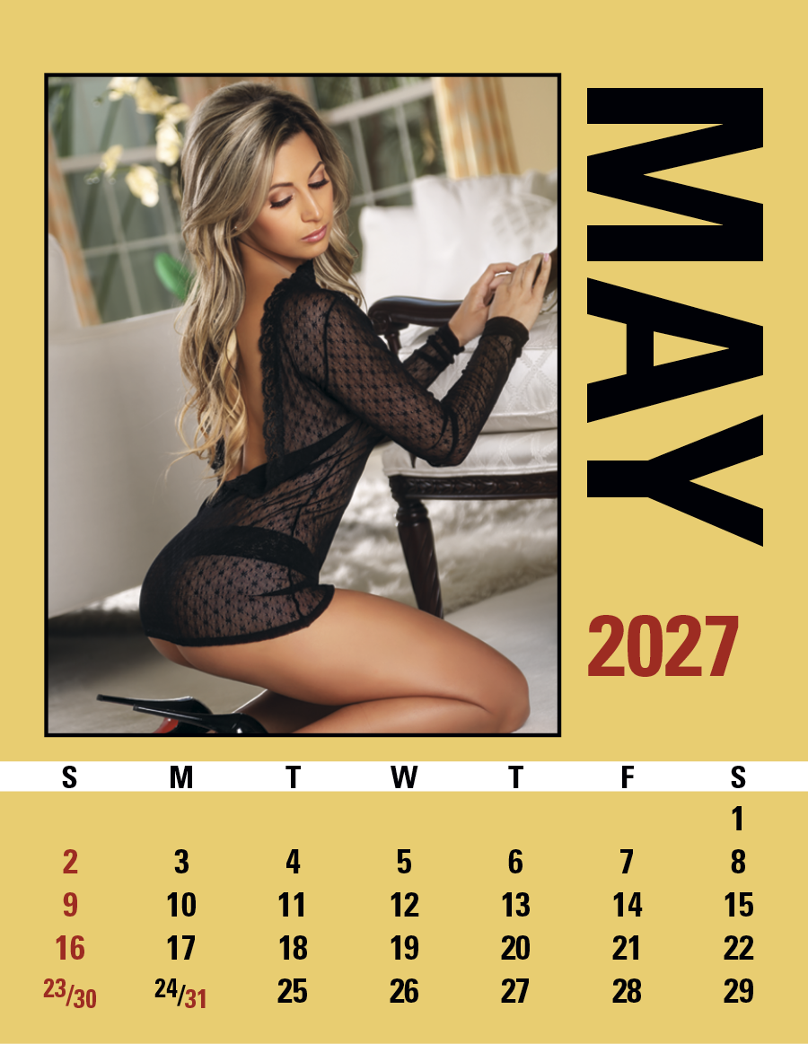 Triumph® Calendars Press-N-Stick Maiden America Calendar 10