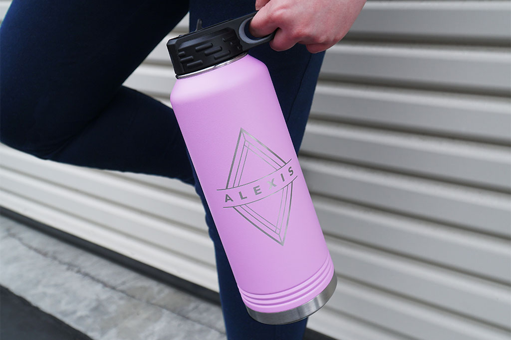 40 oz Polar Camel Metal Water Bottles, custom water bottle with logo imprint 2